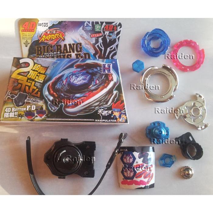 Beyblade Bb105 Big Bang Pegasis F:D (Kw) Tokolisnanya