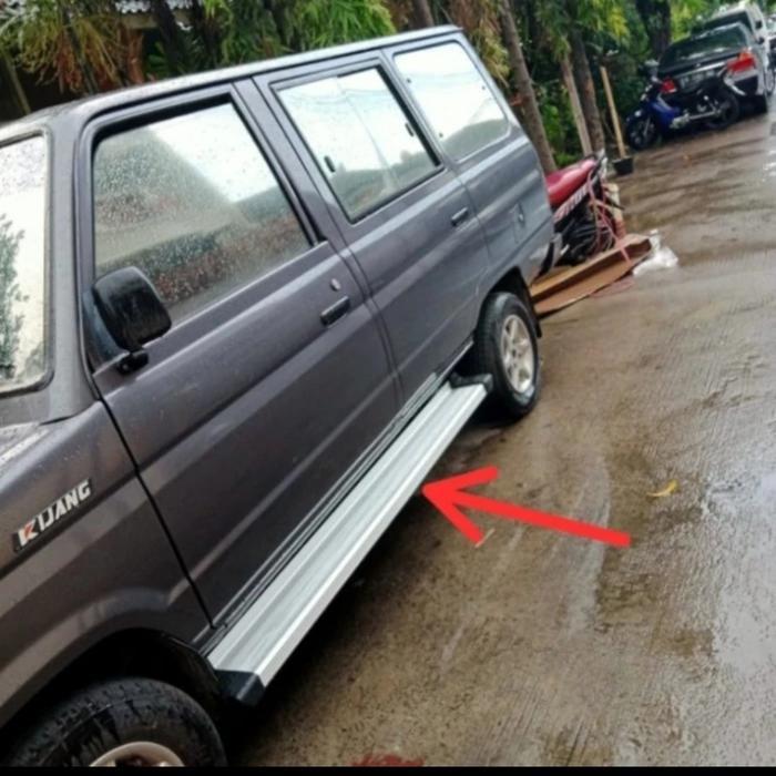 Foot step injakan samping mobil kijang Rover plus bracket