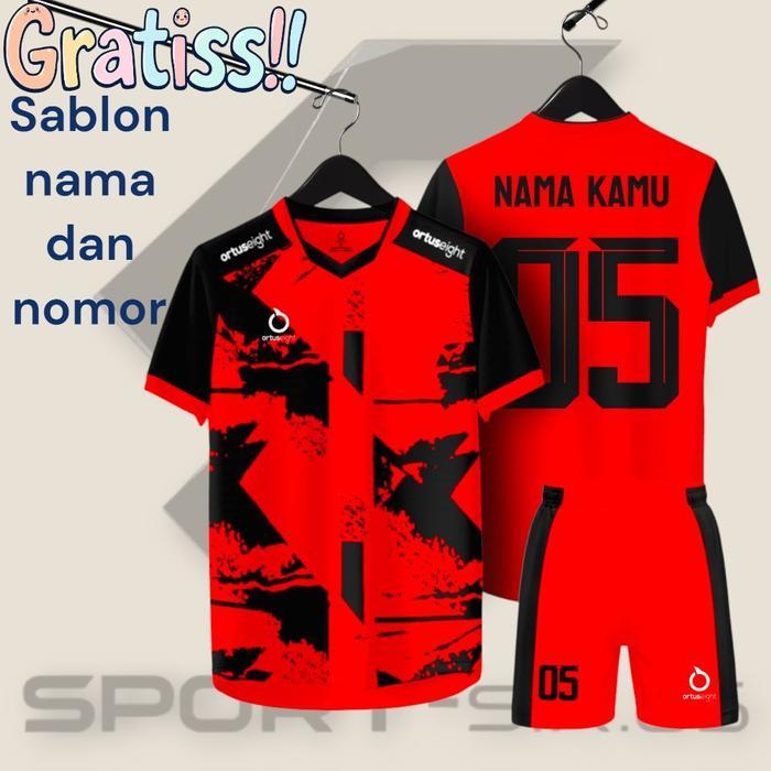 Specs - Setelan Baju Jersey Olahraga Sepak Bola Dan Futsal Dewasa Dan Anak Bisa Custom Nama Dan