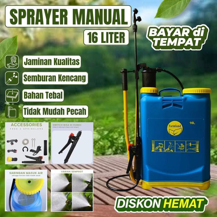 Sprayer Manual 16 Liter / Sprayer Gendong 16L / Sprayer Semprotan Hama 16L