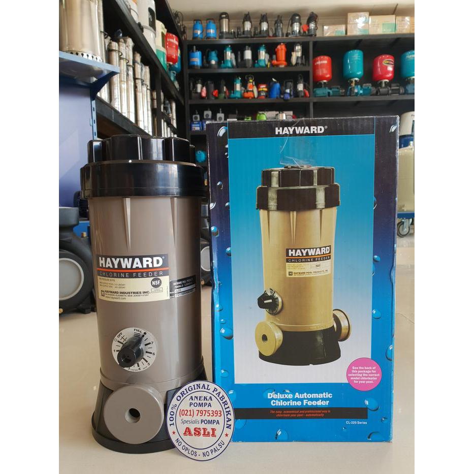 Chlorine Feeder Hayward Cl220 Deluxe Original Hayward Cl 220 Terbaru !!!