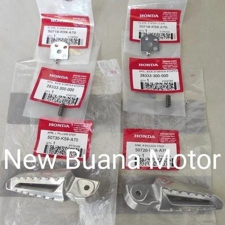 Pillion Footstep Belakang New Vario 150 Vario 160 Honda
