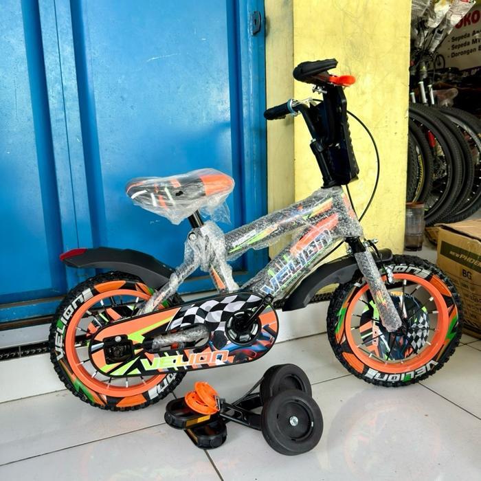 Sepeda anak laki laki ban bmx ukuran 12 inchi