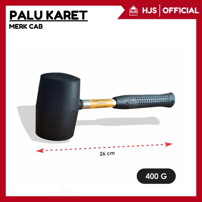 "New" [HJS] Palu Karet - Palu Keramik - Palu Granit High Quality Gagang Besi Martil Rubber Hammer