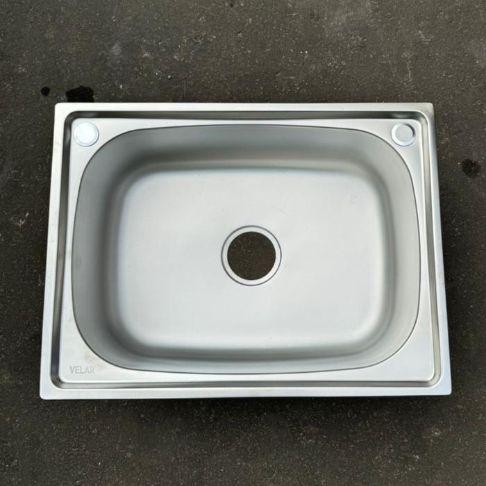 BAK CUCI PIRING STAINLESS VOLK WS6045 / BCP WASTAFEL KITCHEN SINK VOLK