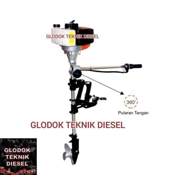 Mesin Tempel Outboard 3 PK Matsumoto MOB 830 G Marine MOB-830G 3 HP Mesin Tempel Kapal Perahu 3HP 3P