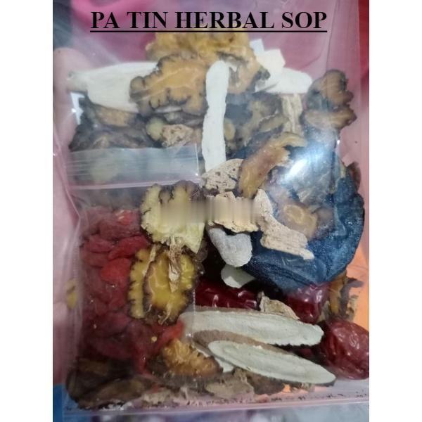 Patin Ciak Po Pa tin Obat Tim Ayam Herbal Kuah Hitam menambah stamina readyyy