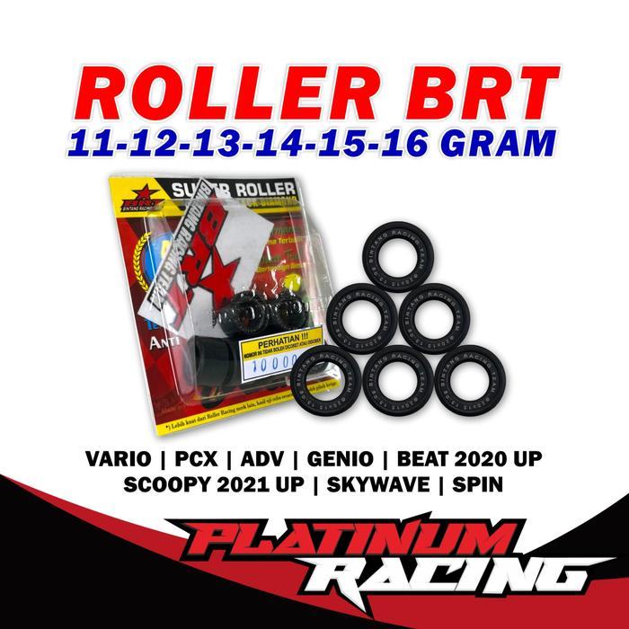 BRT - PCX -VARIO 125 - ROLLER BRT RACING HONDA GENIO - BEAT DELUXE - ROLLER BLACK DIAMOND BRT