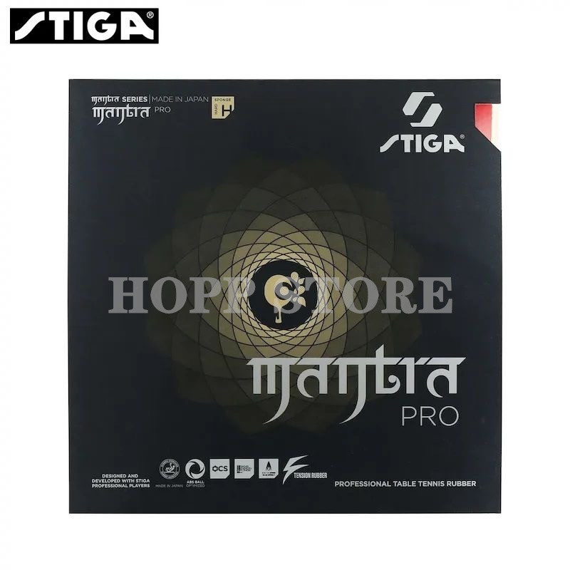 STIGA MANTRA PRO M / H XH Table Tennis Rubber Pips-In Offensive Made in Japan Original STIGA Ping Po