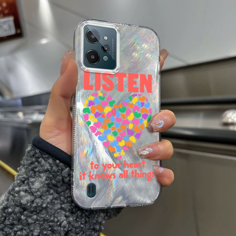 Casing Hp Untuk Realme C31 Case Casing HP Softcase ponsel silikon tahan jatuh transparan camlet Kasi