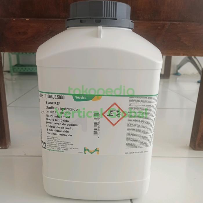 Sodium Hydroxide Merck 1.06498.5000 5 kg NaOH Natrium Hydroxide