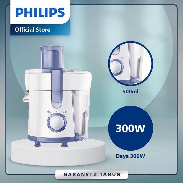 Philips Daily Collection Juicer HR1811/71 - Putih Juicer Philips Blender Juicer Philips Juicer