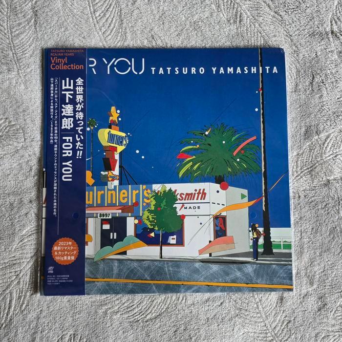 Vinyl Tatsuro Yamashita Album "FOR YOU" Limited Edition Piringan Hitam LP Record