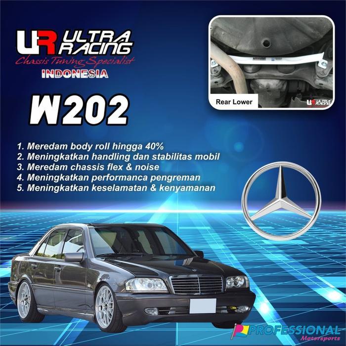 Aksesoris / Stabiliser / Rear Lower Ultra Racing Mercedes W202