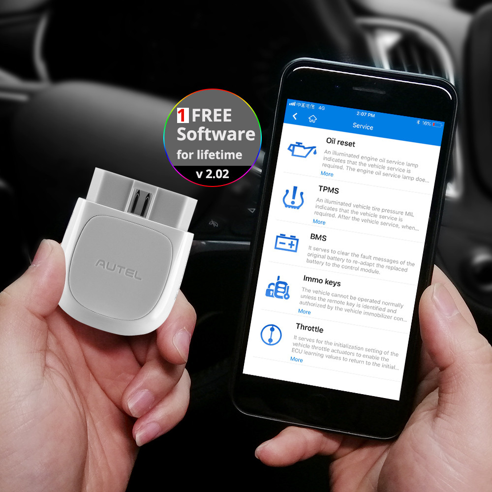 BELI SEKARANG Autel AP200 Bluetooth Auto Scan Tool OBD2 OBD 2 Code Reader Full System Diagnostic Sca