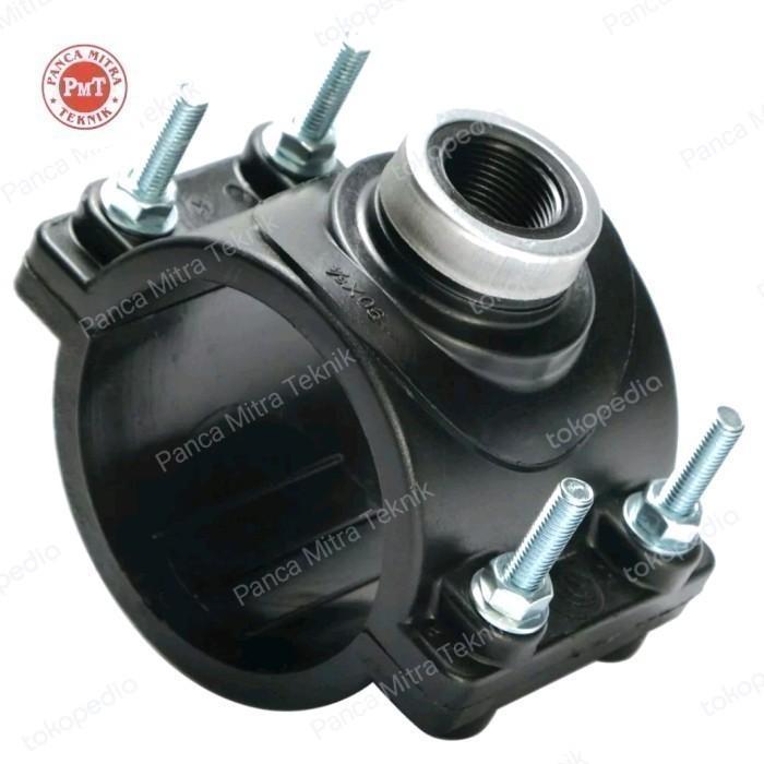 32mm x 1" inch Clamp Saddle Pipa HDPE