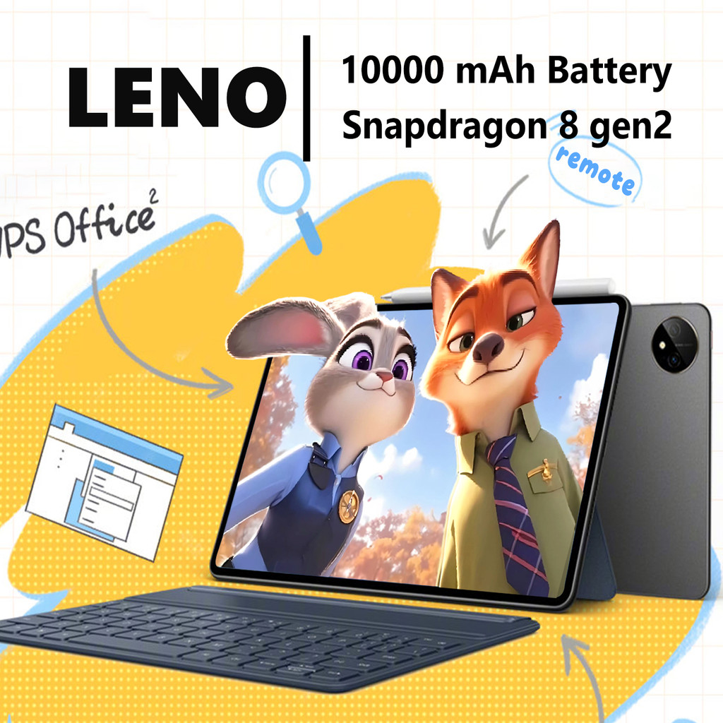 LENO Original Tablet Android 15.0 PC 10.1 inch 22GB 2TB Android Tablet 16MP 32MP 10000mAh 10Core
