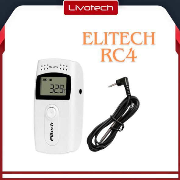 Elitech Rc-4 Usb Temperature Data Logger + External Sensor Rc4 Original Recorder