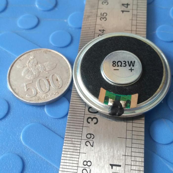 Speaker 8 Ohm 3 Watt Diameter 4 Cm Speaker Kecil 40Mm 8Ohm 3W