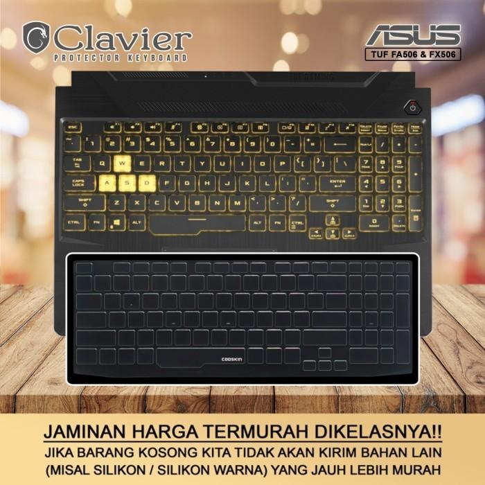 DISKON Keyboard Protector Cover Asus TUF Gaming F15 FX506 FX506H FX506HF Tpu