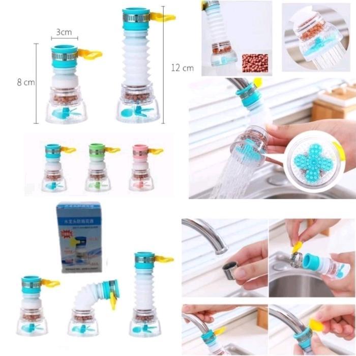 N3W Sambungan Kran FLEXIBLE Keran Splash Shower Plastik