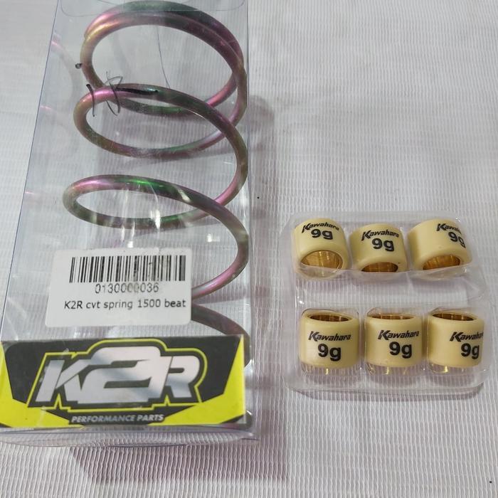 Per Cvt Set Roller Kawahara Beat Scoopy Karburator Karbu Carbu