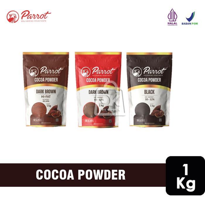 Coklat Bubuk Parrot / Parrot Cocoa Powder ( 1kg )