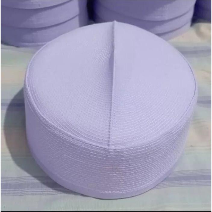 Peci Batok Putih Keras Songkok Putih Peci Santri