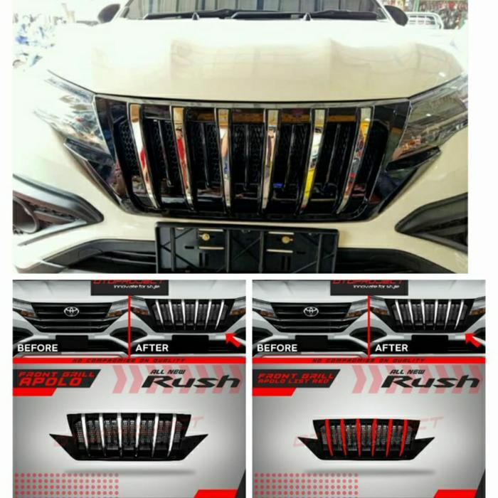 Front Grill Rush Terios Model Prado / Apollo Merk Otoproject