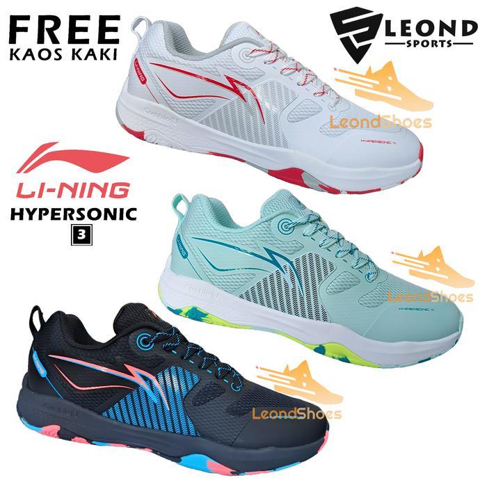 Sepatu Badminton Lining Hypersonic 3 Original Sepatu Bulu Tangkis Lining Hypersonic Terbaru