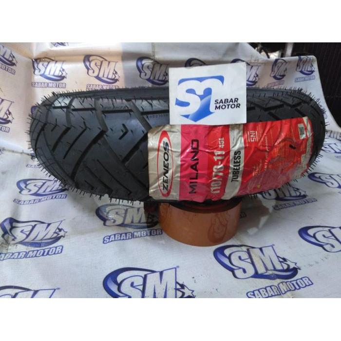 Ban Zeneos Milano 110/70-11 Front Vespa Primavera LX LXV S - Ban Motor Depan Vespa Primavera LX LXV