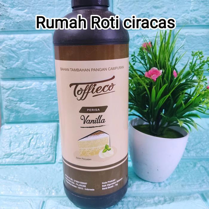 Toffieco Vanilla 1 Kg Botol Tofieco Vanila 1Kg Pasta Vanili No Jansen