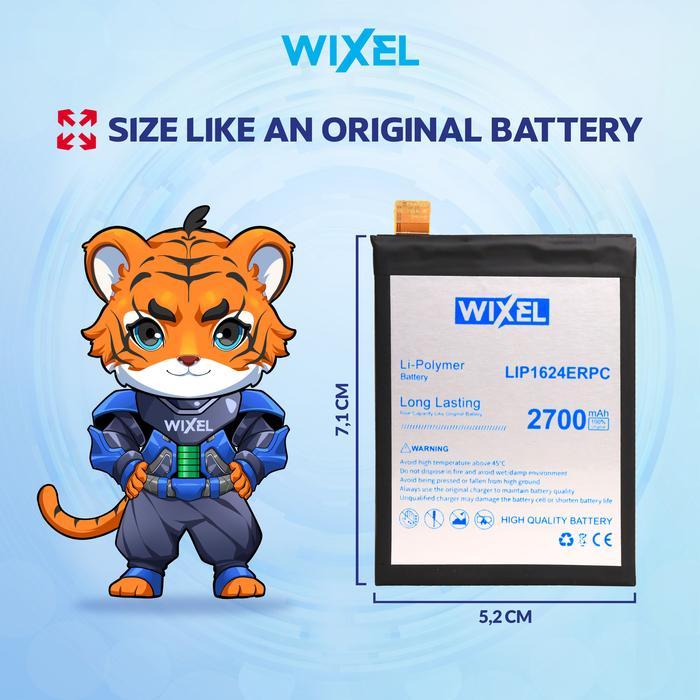 WIXEL Baterai LIP1642ERPC Compatible for Xperia XZ Preum G8142 G8141 SO-04K SO-04J Double Power Real