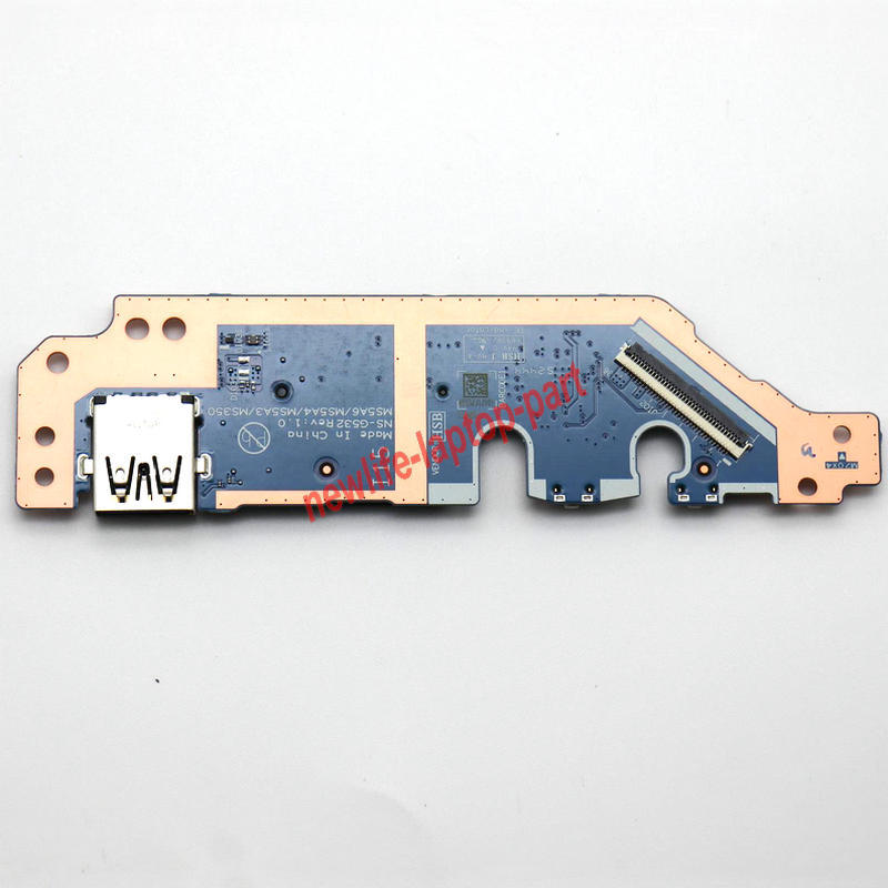 Original For Lenovo IdeaPad Slim 3 15IRH10 Laptop Power Botton Switch USB Card Read SUB IO Board