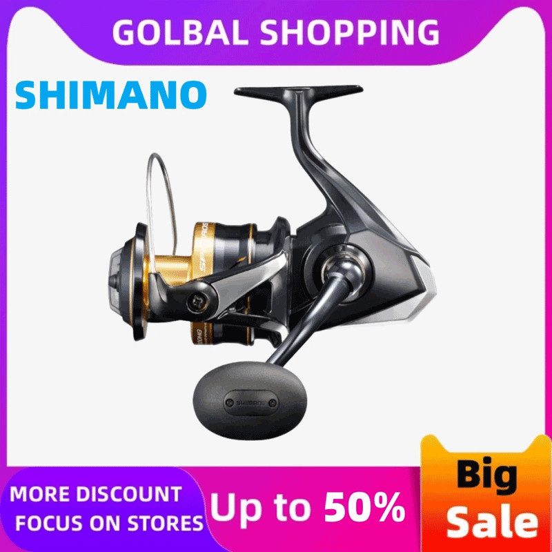 NEW Original SHIMANO SPHEROS SW 5000 6000 8000 10000 14000 18000 20000 Spinning Fishing Reel