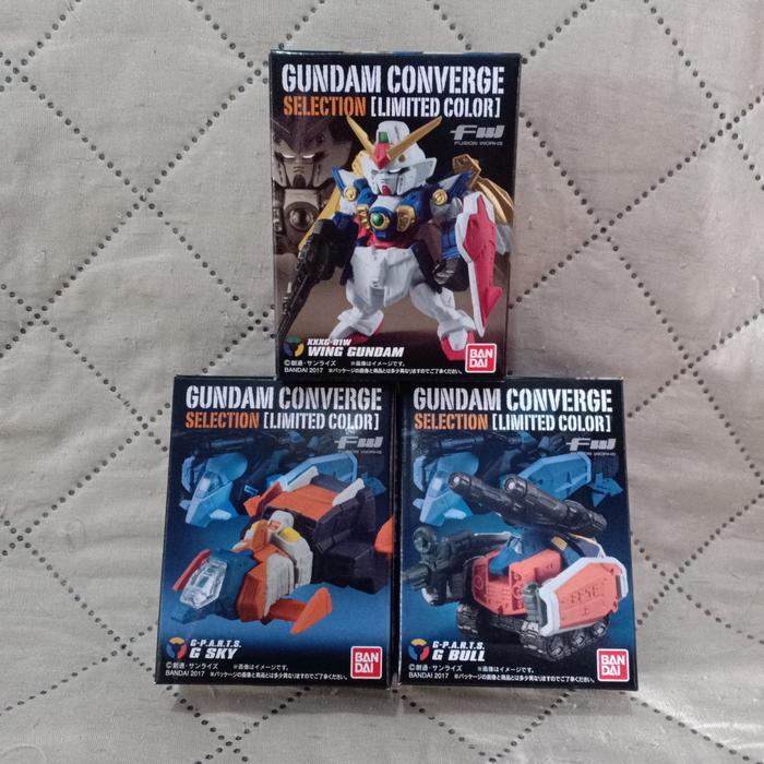 TEREMURAHTERLARIS READY SILAHKAN DIORDER CONVERGE WING GUNDAM G SKY G BULL SELECTION LIMITED COLOR