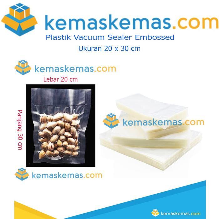 Plastik Vacuum EMBOSSED / Plastik Vacum Embos / Plastik Vakum 20x30cm