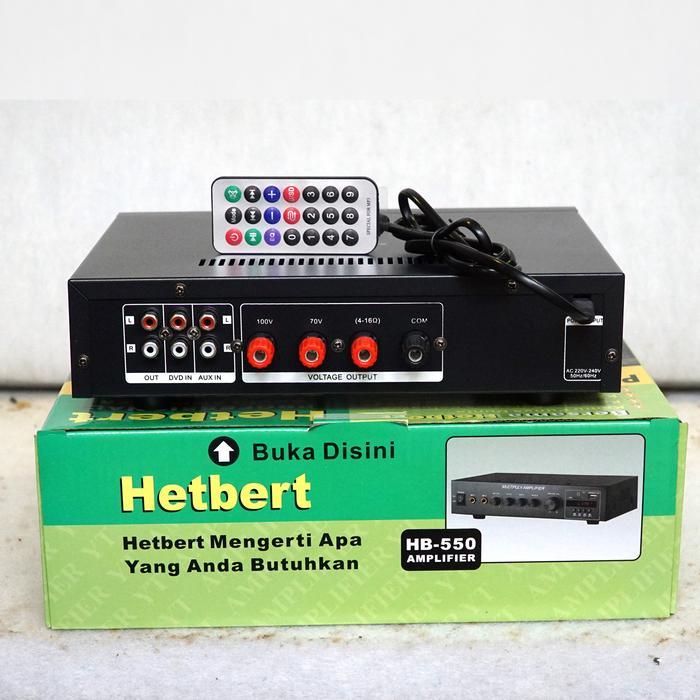 Amplifier (Toa/Ceiling) Bluetooth - Usb - Sd Card Nsa - 550 Terbaik