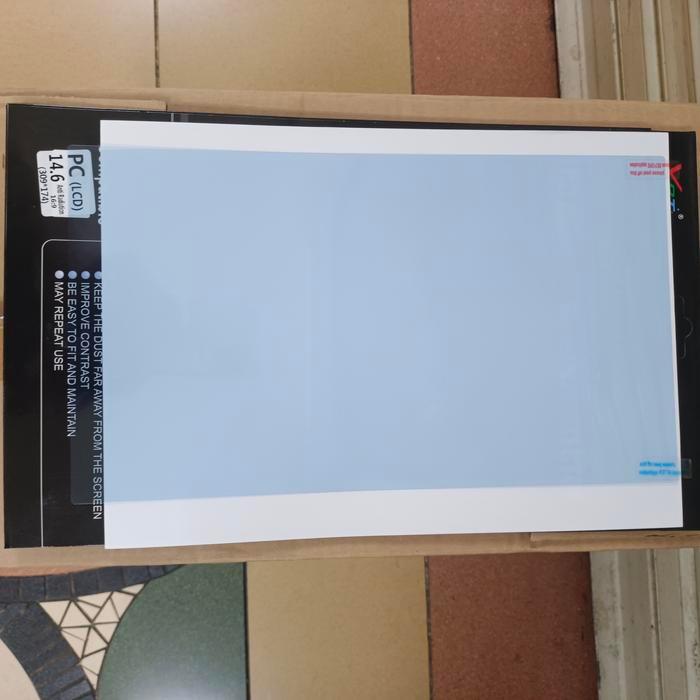 TERMURAH LCD Protector Laptop 14 Inch Anti Glare - Anti Radiasi Layar Laptop