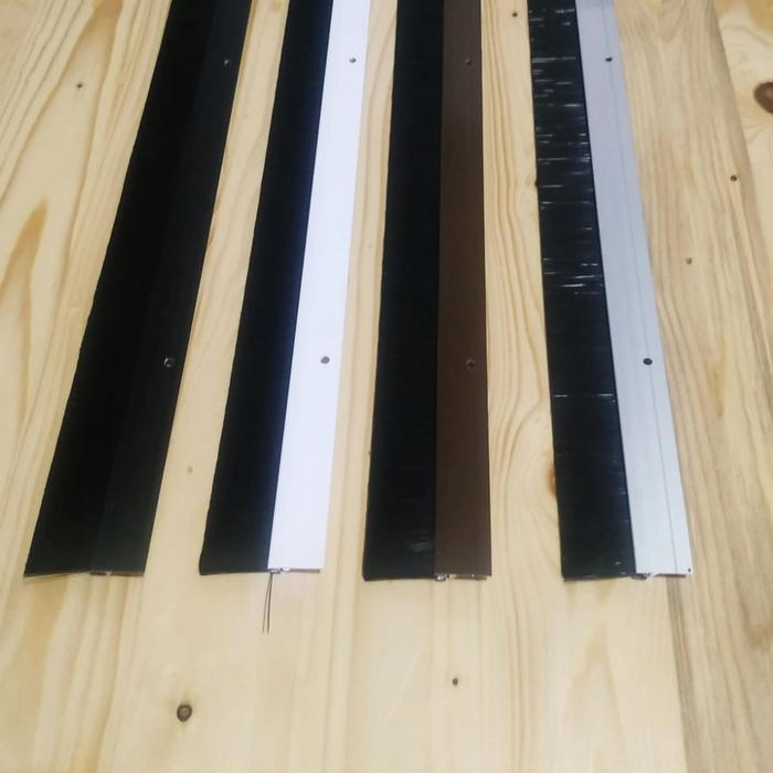 Termurah Door Bottom Seal Bulu Bahan Almunium