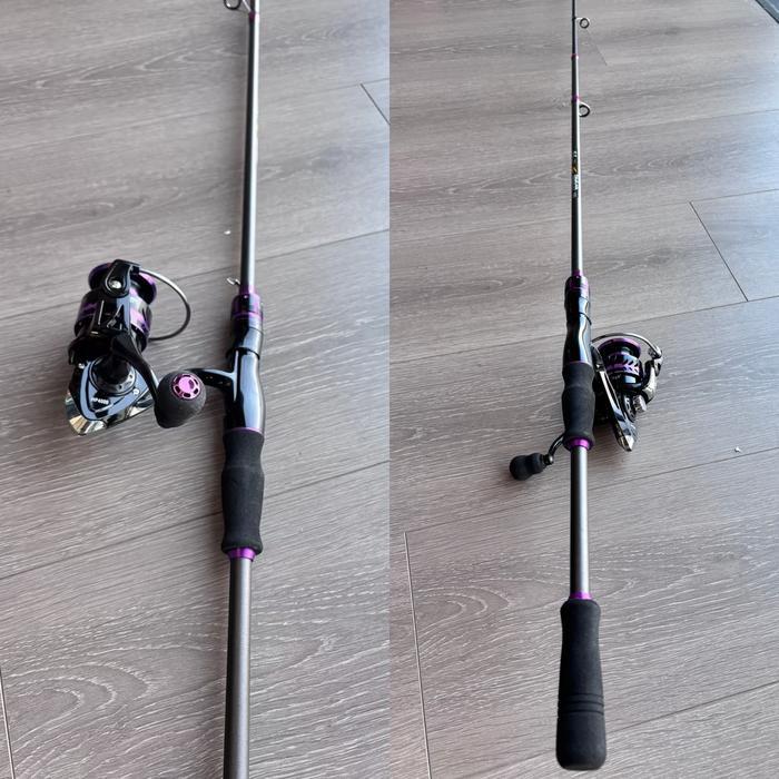 LIVEJORAN DAIWA FULL SET SPINNING 1ROD+1REEL PANCING SET DAIWA 1 SET LENGKAP ORI JEPANG ROD