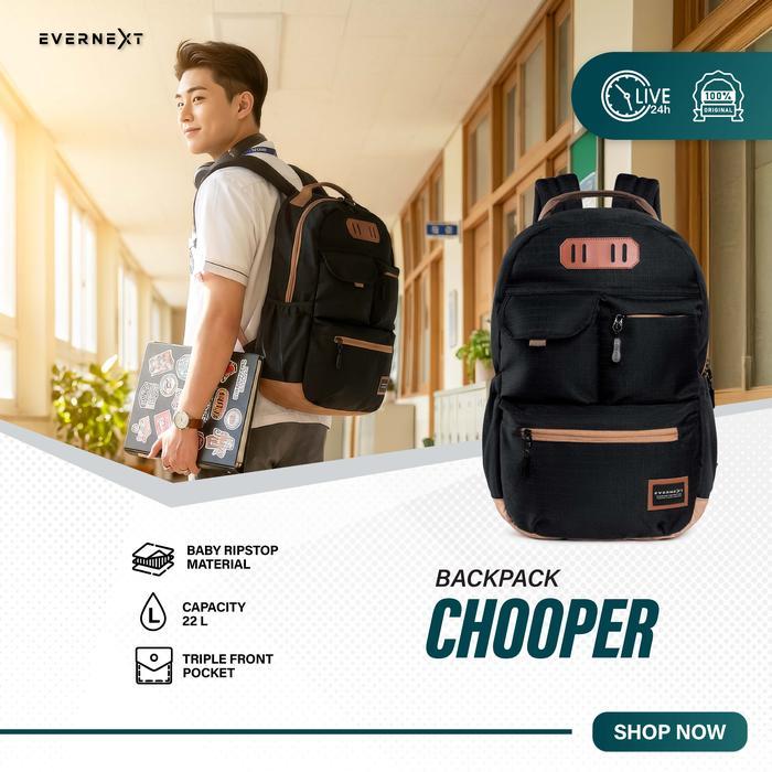 Eiger - Tas Ransel Laptop Pria Backpack Chooper Tas Punggung Pria Tas Outdoor
