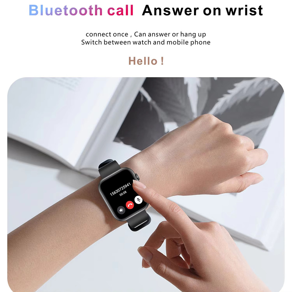 For Apple iPhone 14 Pro Max 14 Plus 13 12 Pro Max Mini 2023 Smart Watch 1.28" BT Call Sports Sleep
