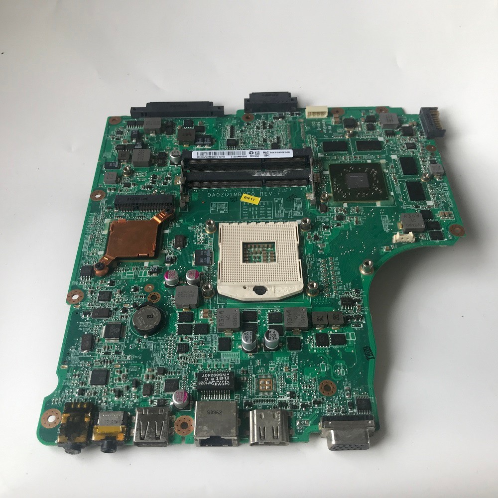 For Acer aspire 4820 4820TG 4745 4745G laptop motherboard DA0ZQ1MB8D0 DA0ZQ1MB8F0 HM55 DDR3 with 1GB