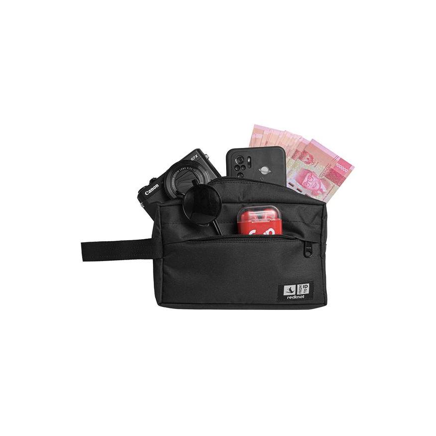 Eiger - Redknot Arki Hitam Tas Clutches Handbag Pria - Display
