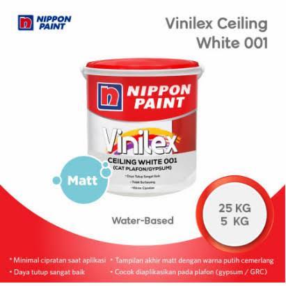 Cat Vinilex White 001 / Vinilex Cat Plafon / Cat Ceiling 25Kg