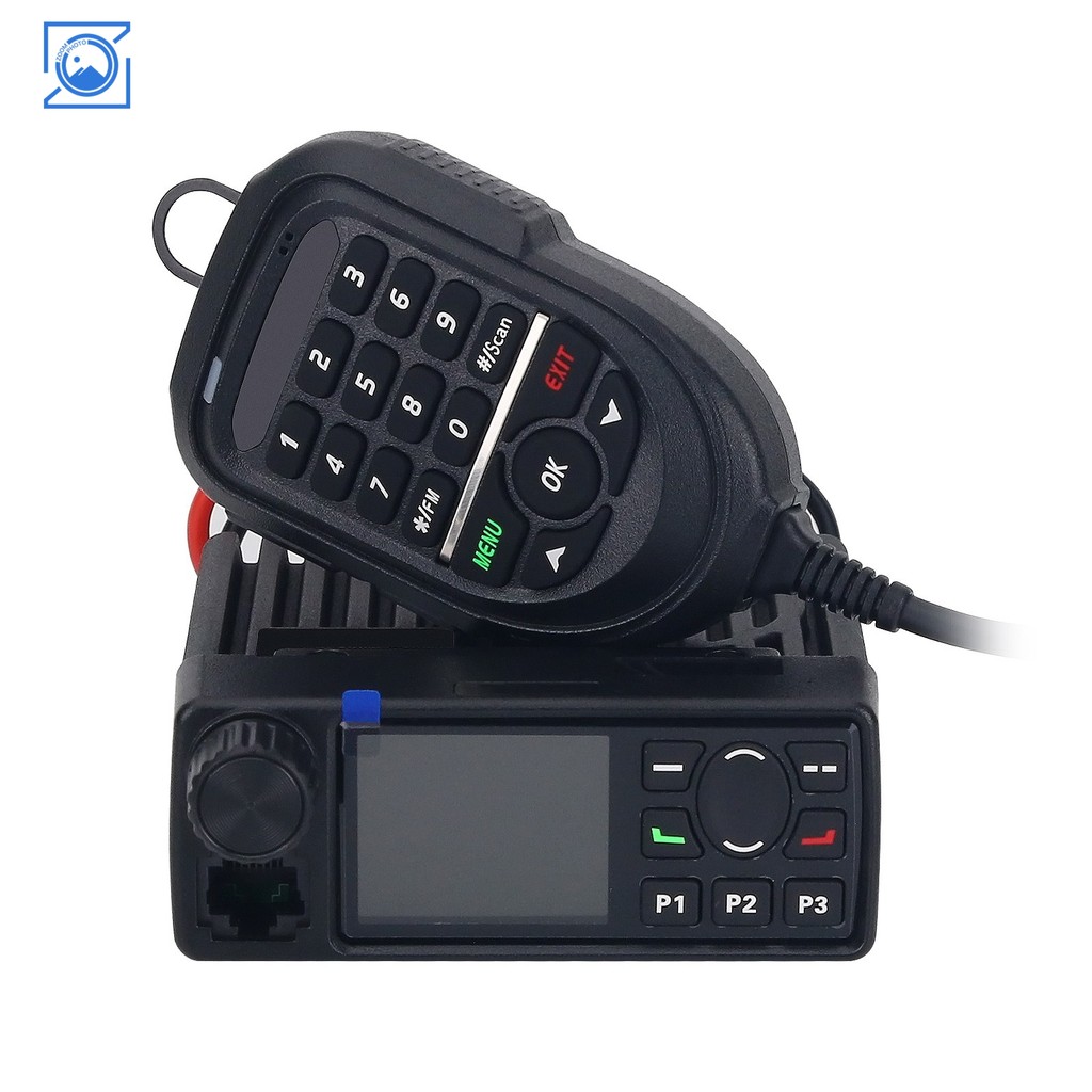 Baru HamGeek Mini Mobile Radio MT-8900 AM FM Receiver VHF UHF Transceiver Supports Sweep Frequency