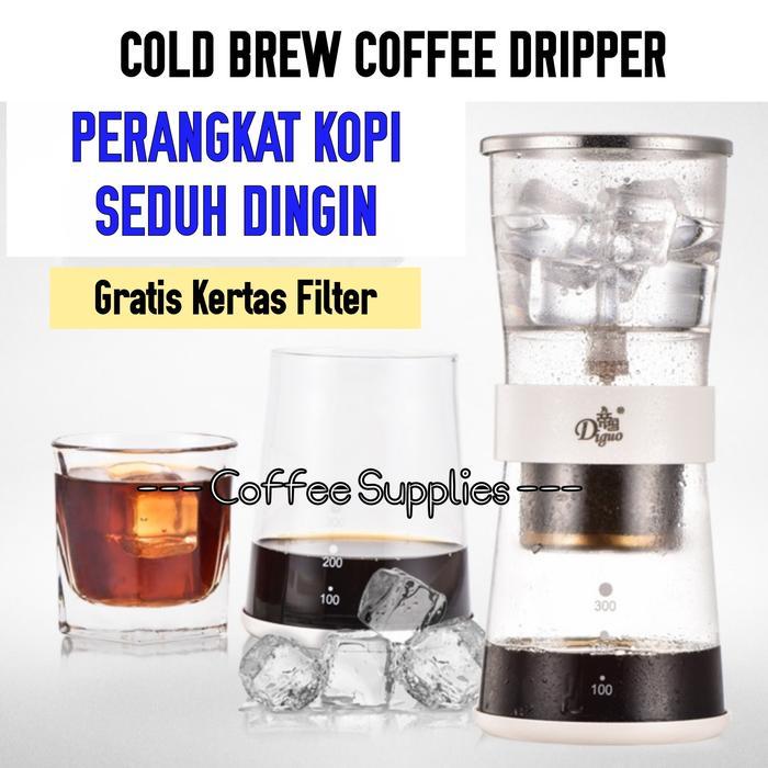 Cold Brew Coffee Dripper Drip Tower Alat Kopi Seduh Dingin Diguo 2173
