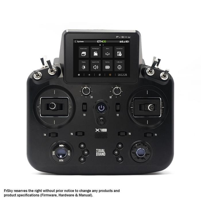 TERLARIS Remote Control FrSky Tandem X18 Transmitter Red Blue Black Remot Kontrol FrSky Tandem X18