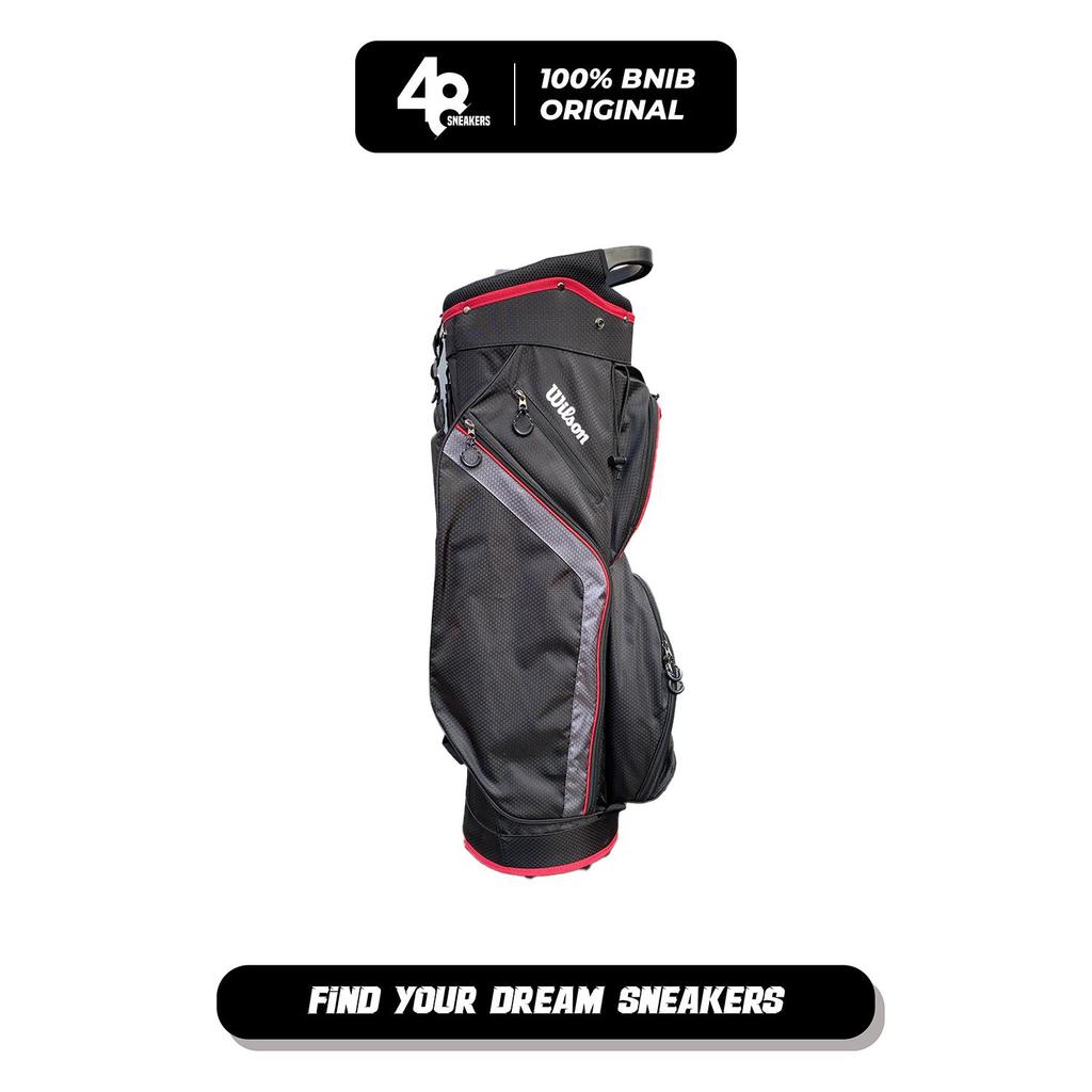 Tas Golf Unisex Wilson Black Red (WSGWG4008601) Original
